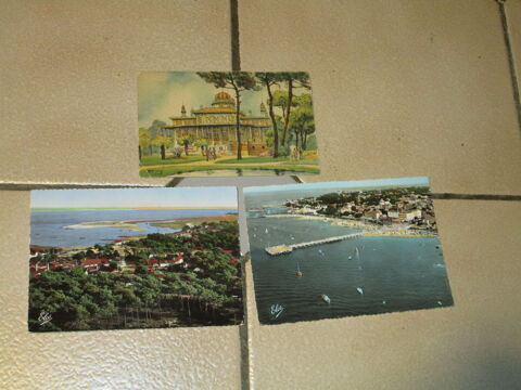 LOT CARTE POSTALE ARCACHON CASINO- CAP FERRET 6 Villepinte (93)