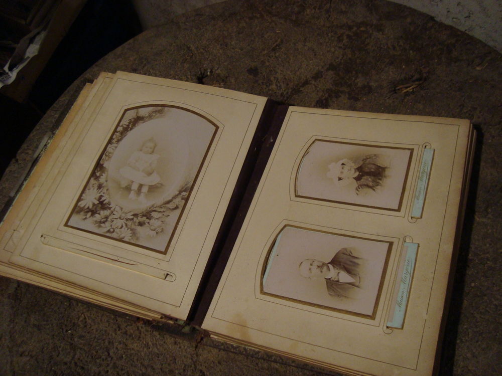 lot de cartes de visites anciennes,photos+ album 