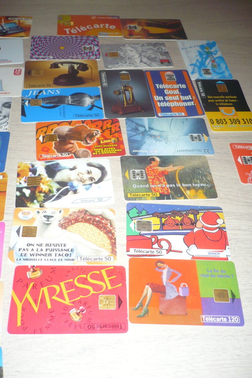 LOT CARTE TELEPHONIQUE 