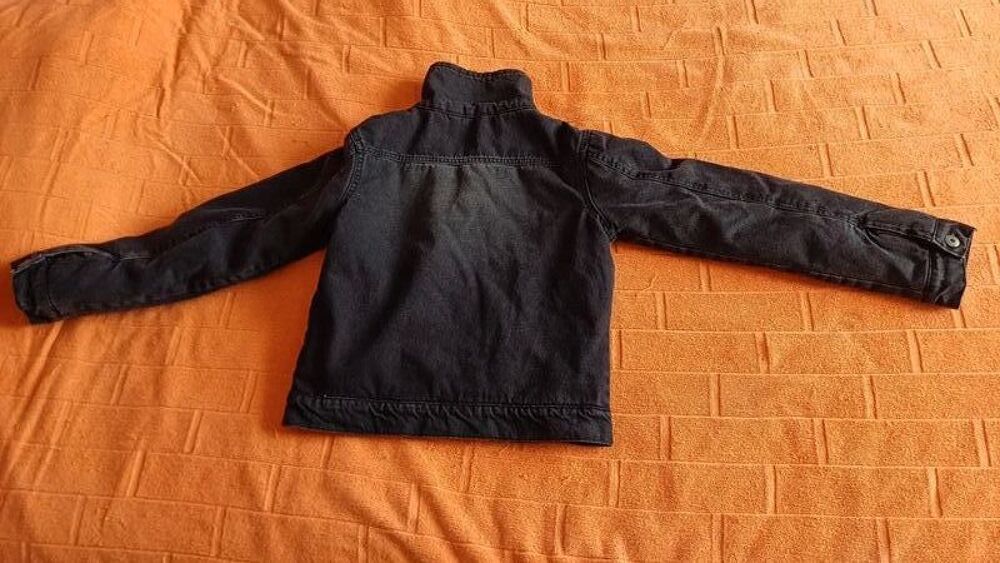 Veste jean molletonn&eacute;e Firefly noir 10 ans Vêtements enfants