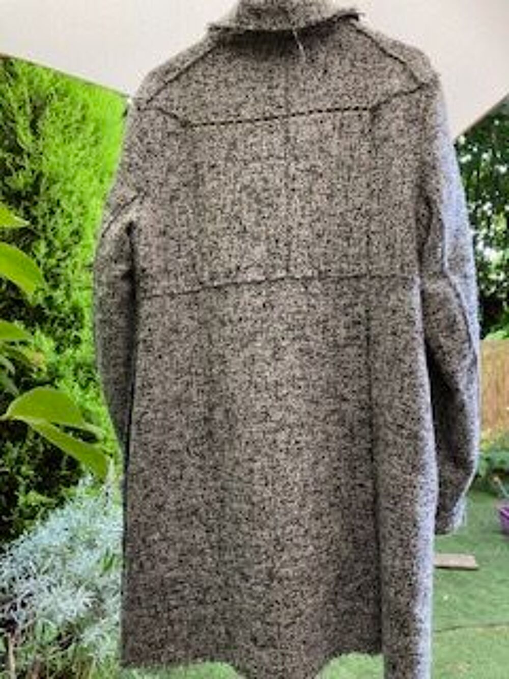 Manteau Gris D&eacute;sigual comme neuf Vêtements