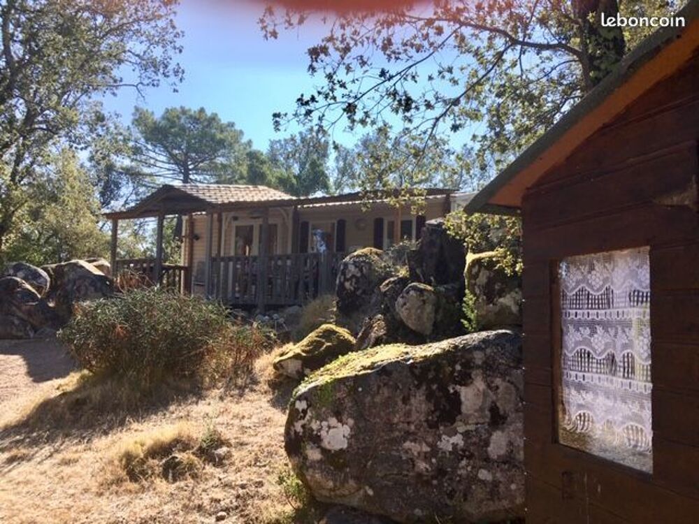   m-home 4p. s/grd terrain, joli site, 4km de P-Vecchio Corse, Porto-Vecchio (20137)