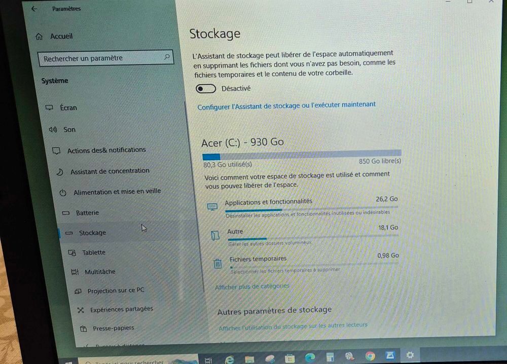 Ordinateur portable acer aspire E5€'774 core i3 4go 1to 17 pouces + chargeur + sacoche Matériel informatique
