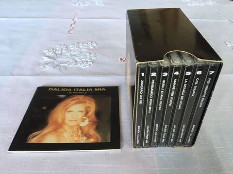 COFFRET 7 CD et LIVRET DALIDA ITALIA MIA 1re Edition 1991 260 Nimes (30)