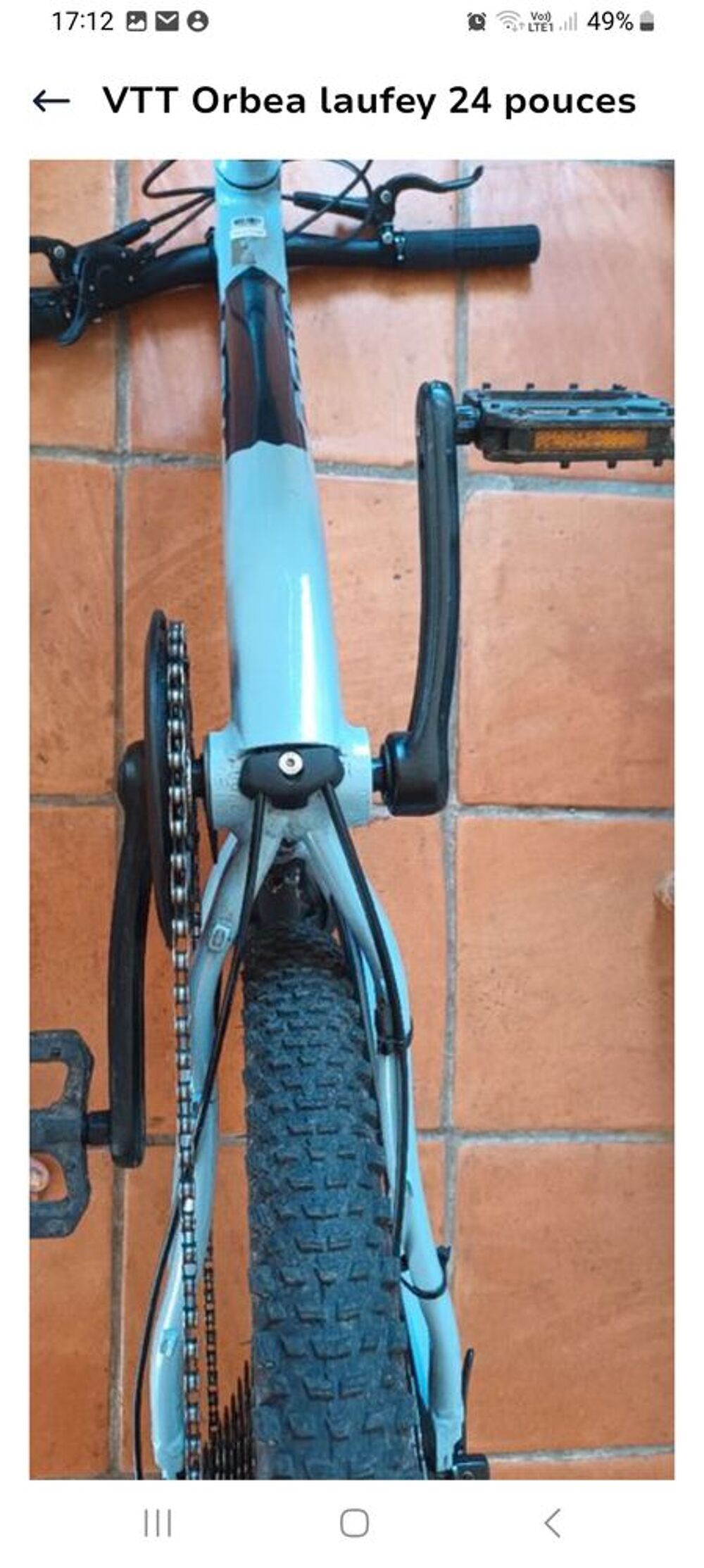 Vtt 24 pouces Orbea Lauffey 30 neuf de octobre 2023 parfait Vélos