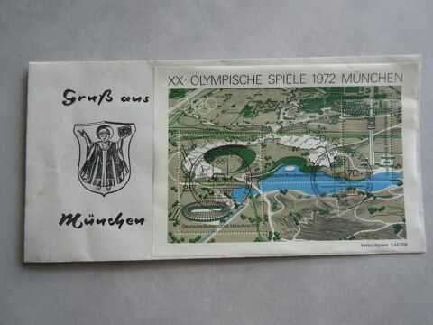 Timbre premier jour Jeux Olympiques de Munich 1972 5 Jury (57)