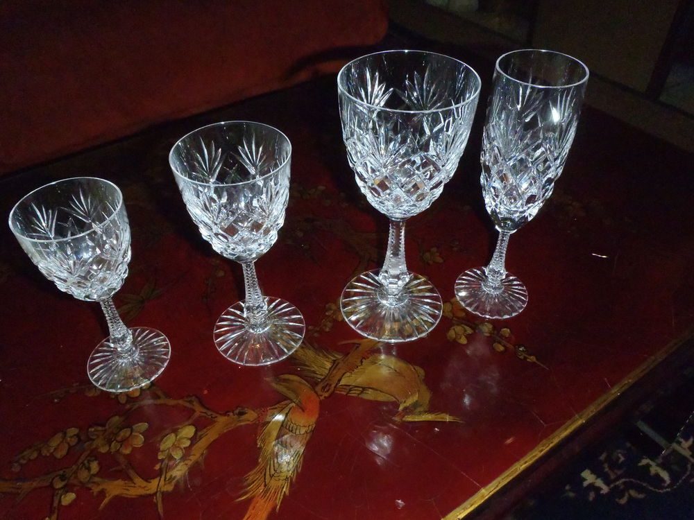 verres en cristal Décoration