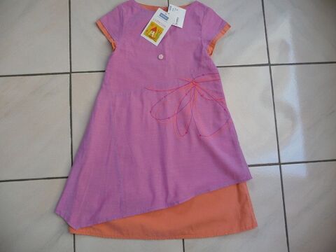 Robe lilas et orange marque Marèse taille 8 ans 25 Celles-sur-Belle (79)