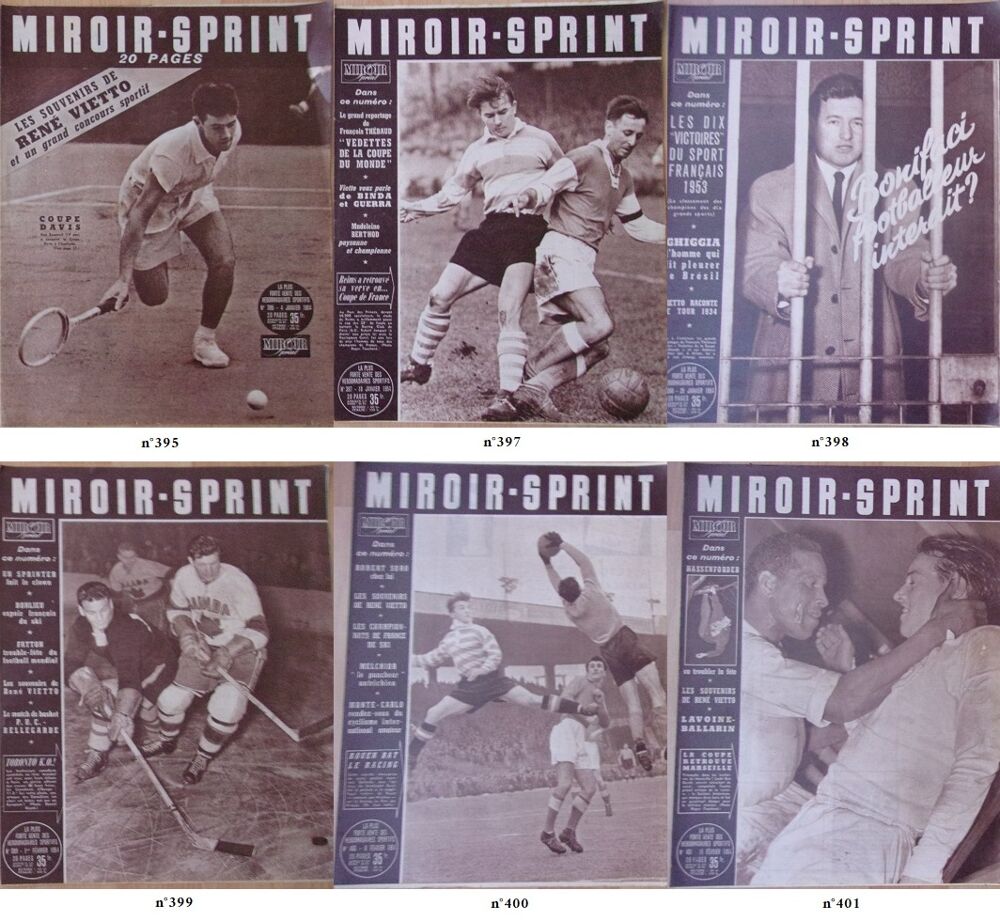 Miroir Sprint ann&eacute;e 1954 