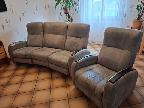 Canap� hom-cin�ma relax + Fauteuil relax manuel 230 Montbazens (12)