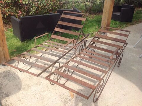 2 chaises longues r�glage fabrication artisanale 250 La Selle-sur-le-Bied (45)