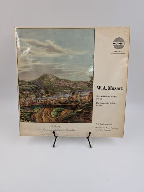 Vinyle 33 tours W.A. Mozart : Klavierkonzert c-moll? 5 Vulbens (74)