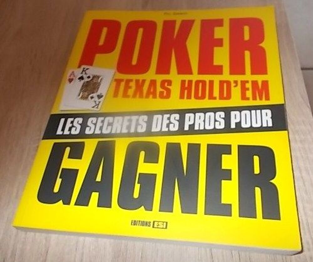 Livre de Poker : Les secrets des pros pour gagner Livres et BD