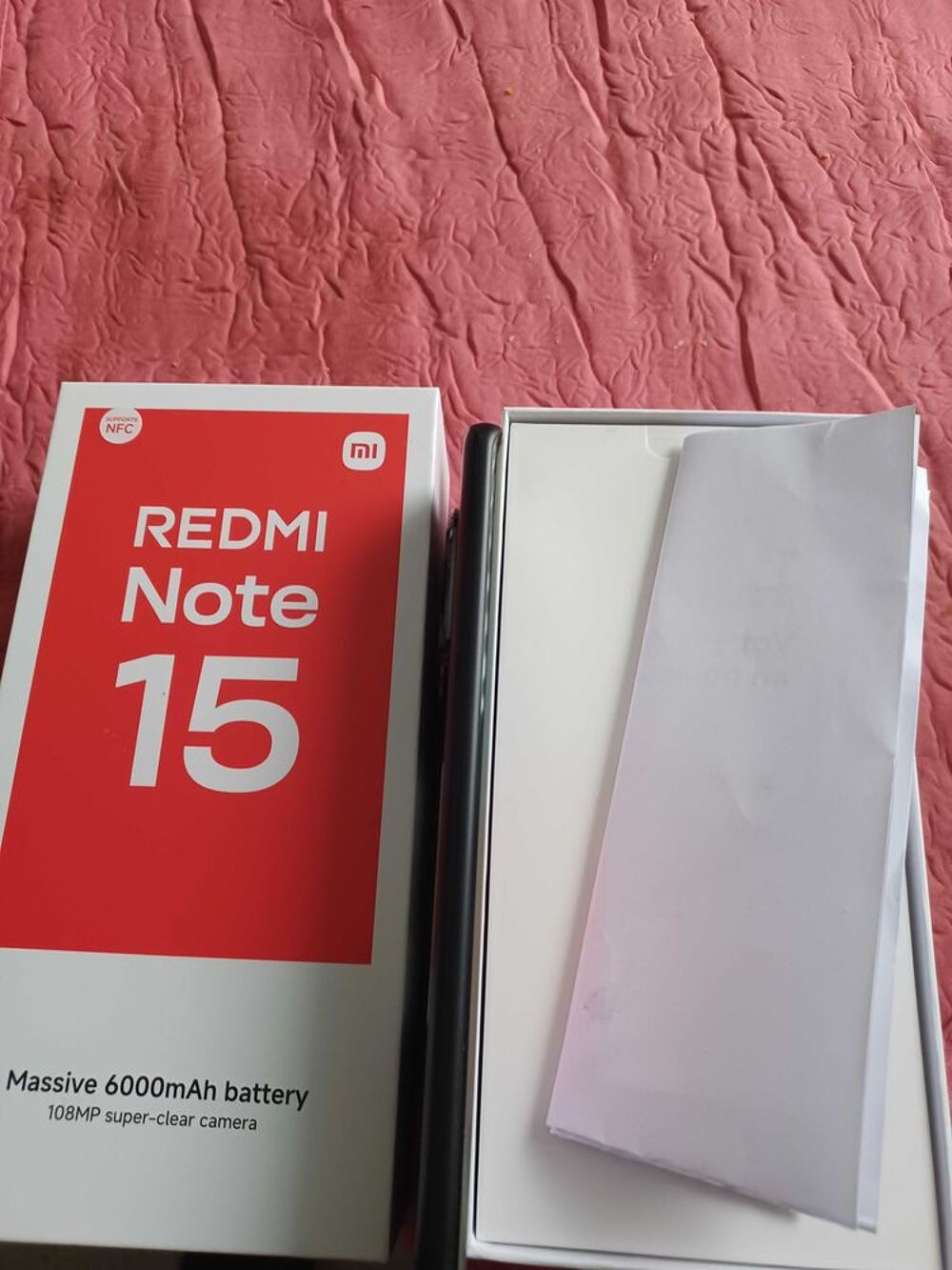 t&eacute;l&eacute;phone redmi not&eacute; 15 Téléphones et tablettes