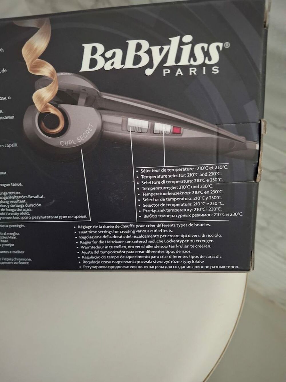 Boucleur Babyliss Bijoux et montres