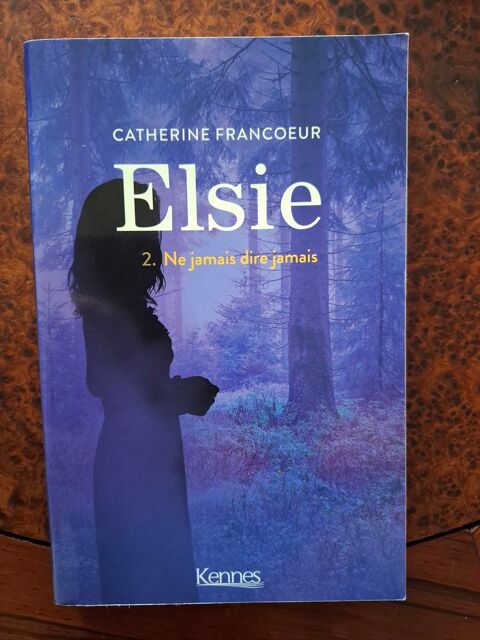 Livre  Elsie T02: Ne jamais dire jamais  Catherine Francoeur 3 La Chapelle-Saint-Luc (10)
