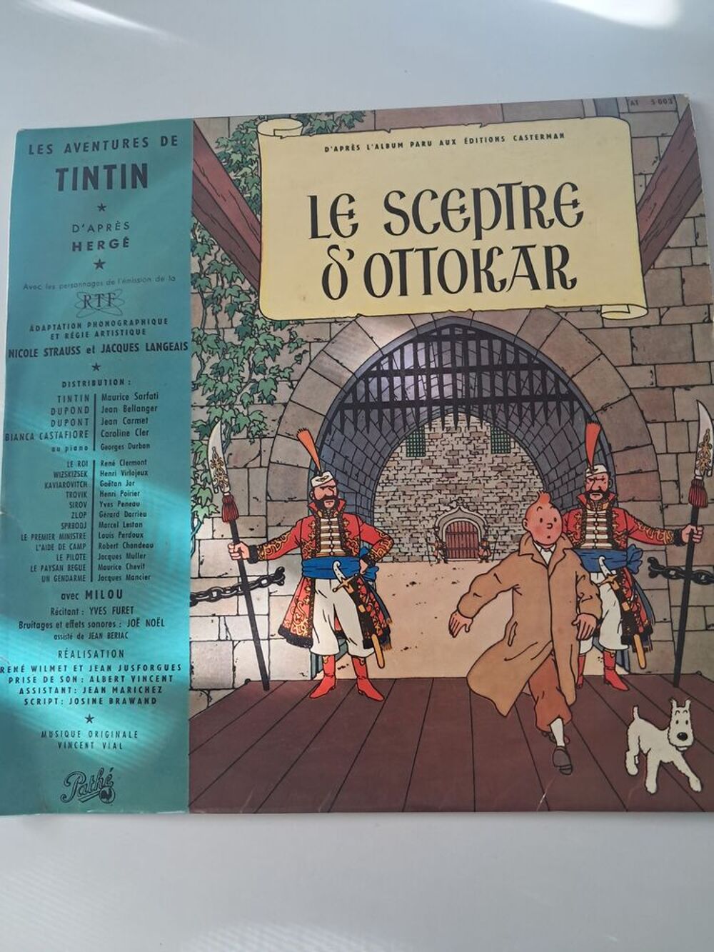 vinyle Les aventures de Tintin: Le sceptre d'Ottokar CD et vinyles