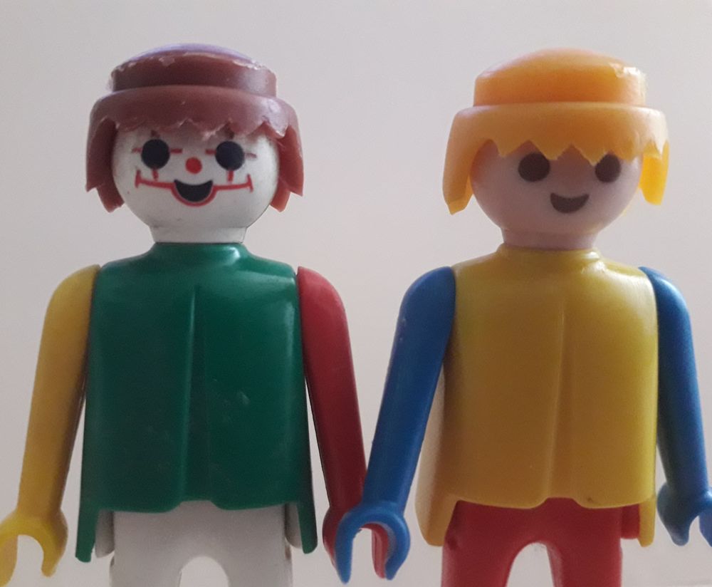 PLAYMOBIL vintage musicien et clown : 3578-A Jeux / jouets