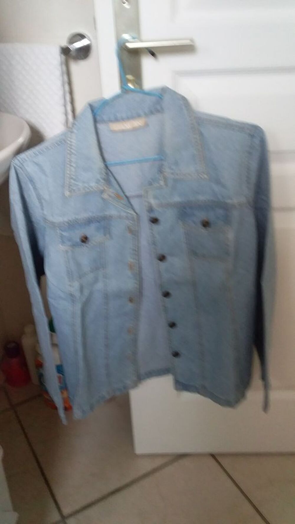 veste gim bleu bon &eacute;tat taille 42 Vêtements