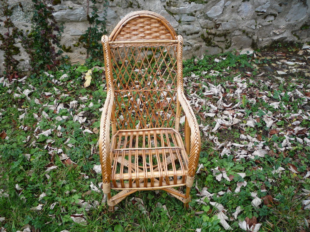 Fauteuil enfant en rotin Meubles