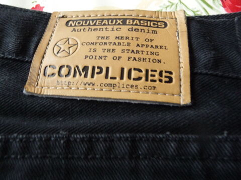 JEANS NOIR  COMPLICES  HOMME T 44 18 Beynost (01)