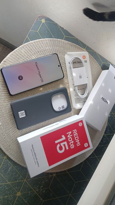 T�l�phone REDMI Note 15 noir 120 Riorges (42)