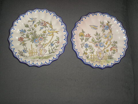 Assiettes d�coratives  Nevers  A Montagnon 18 �ragny (95)