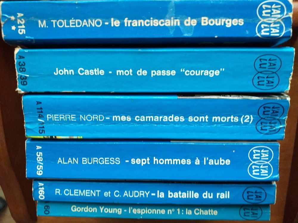 Lot de 6 livres J'ai LU Leur Aventure Livres et BD