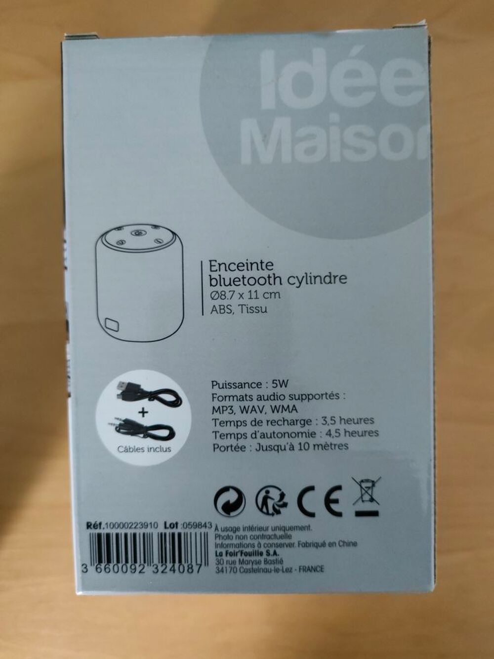 Enceinte bluetooth Audio et hifi