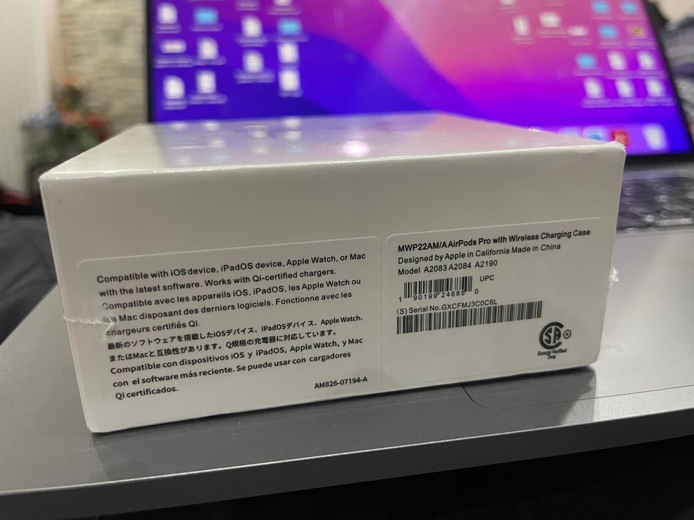 Air Pods Pro avec Recharge Sans Fil Audio et hifi