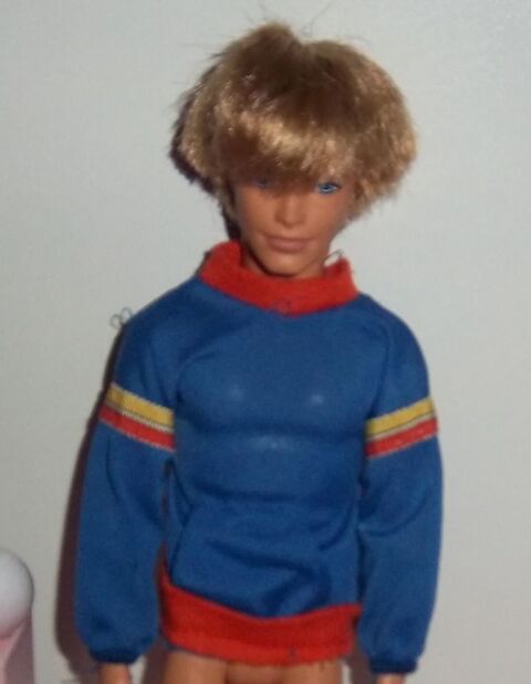 VINTAGE KEN BARBIE veste de survêtement partie tenue RUNNING 4 Colombier-Fontaine (25)