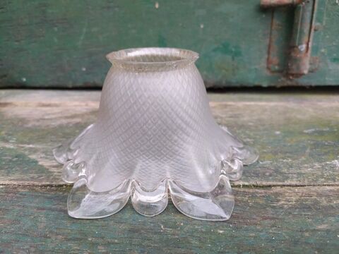 Ancienne Tulipe Verre de Lampe Baccarat Saint-Louis 75 Loches (37)