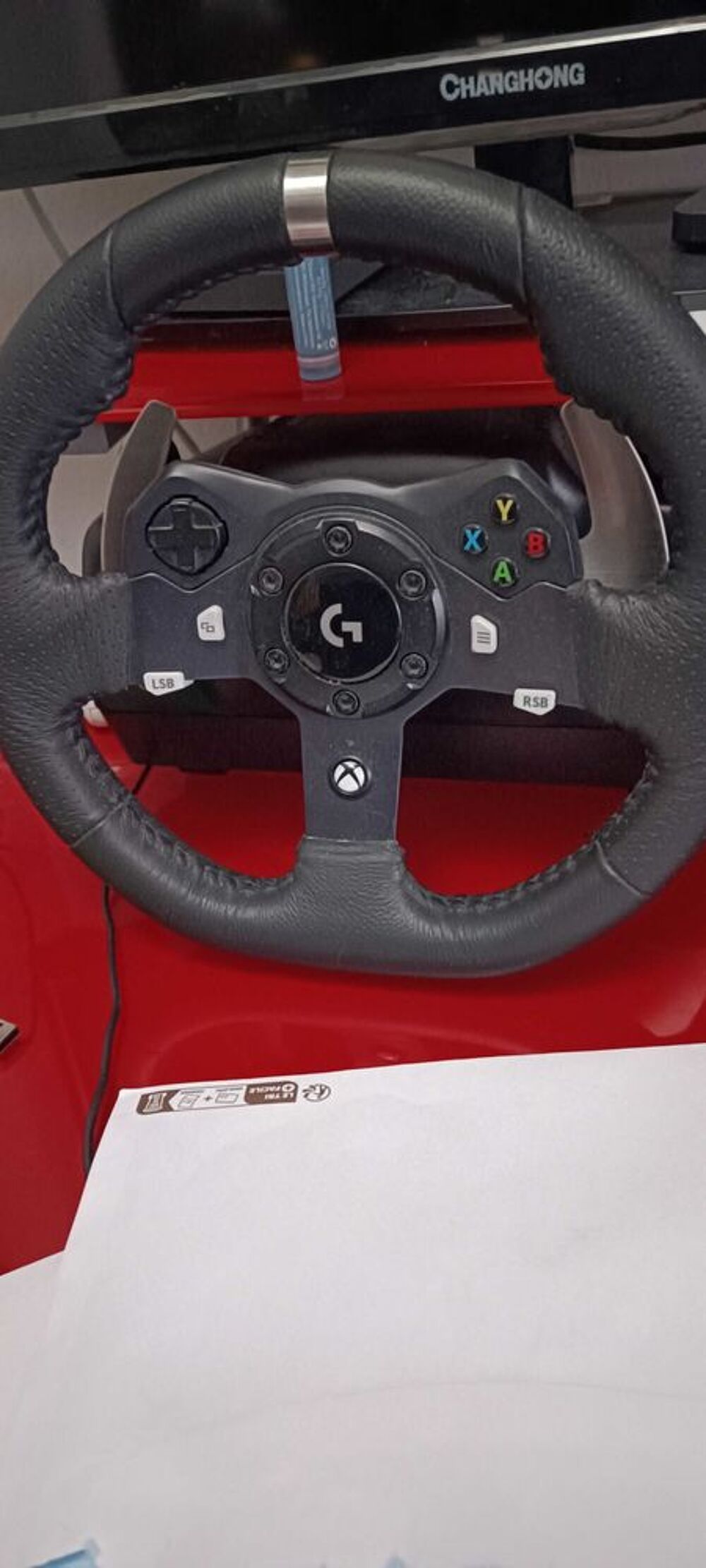 volant Xbox Logitech g920 Consoles et jeux vidéos