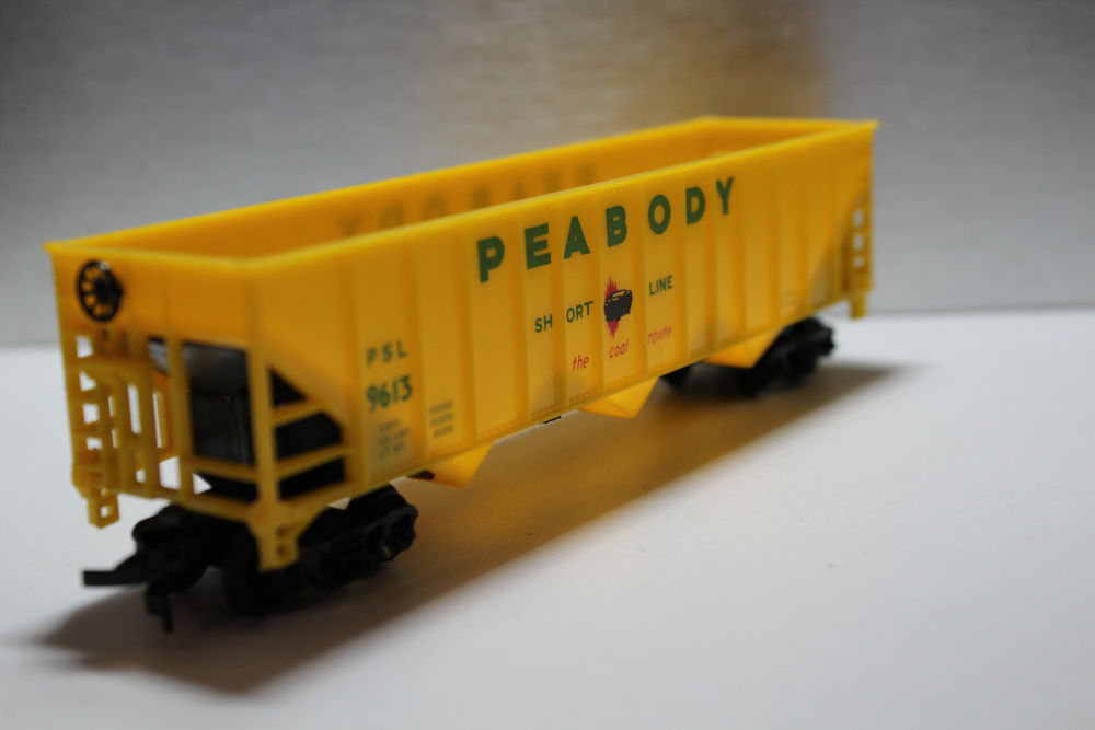 train HO LIFE LIKE tombereau &agrave; bogies "PEABODY" Jeux / jouets