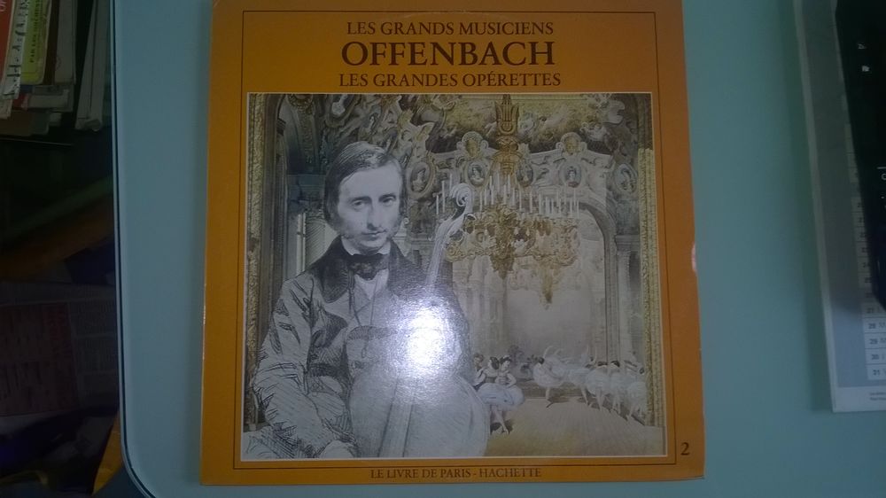Vinyle Jacques OFFENBACH 
LES GRANDES OP&Eacute;RETTES
CD et vinyles