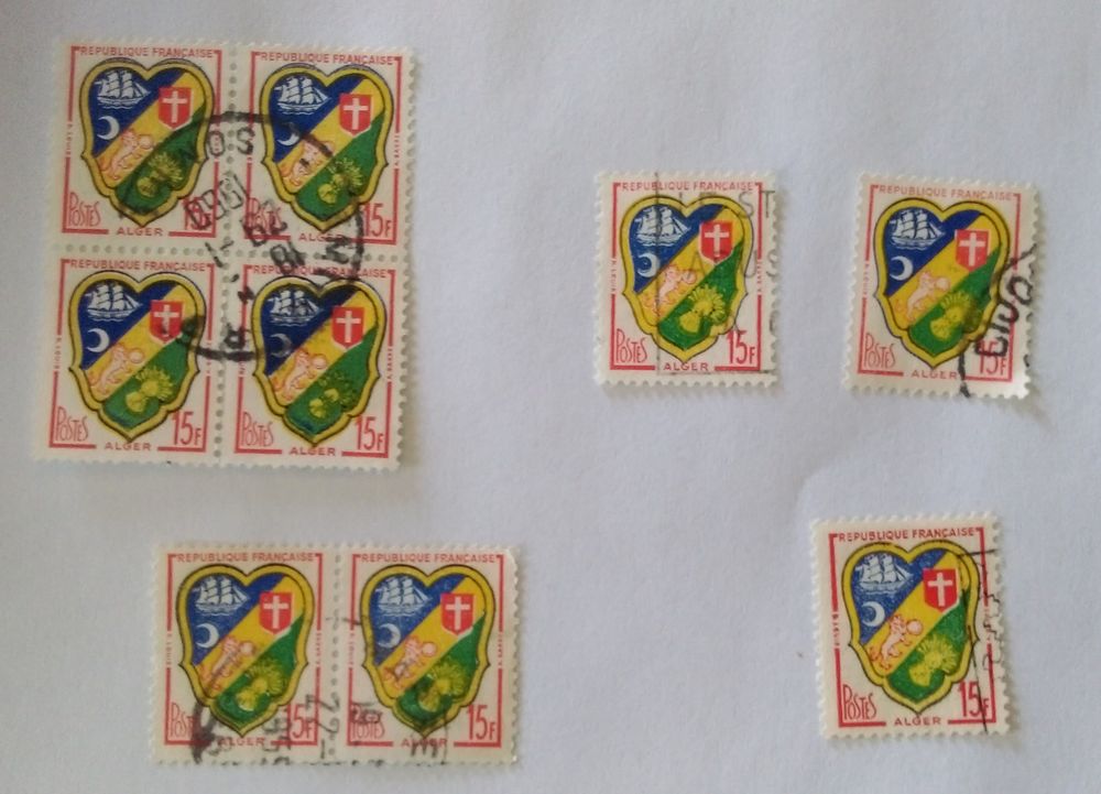 timbre france 15 F Alger 1959 -pour un 0.10 euro 