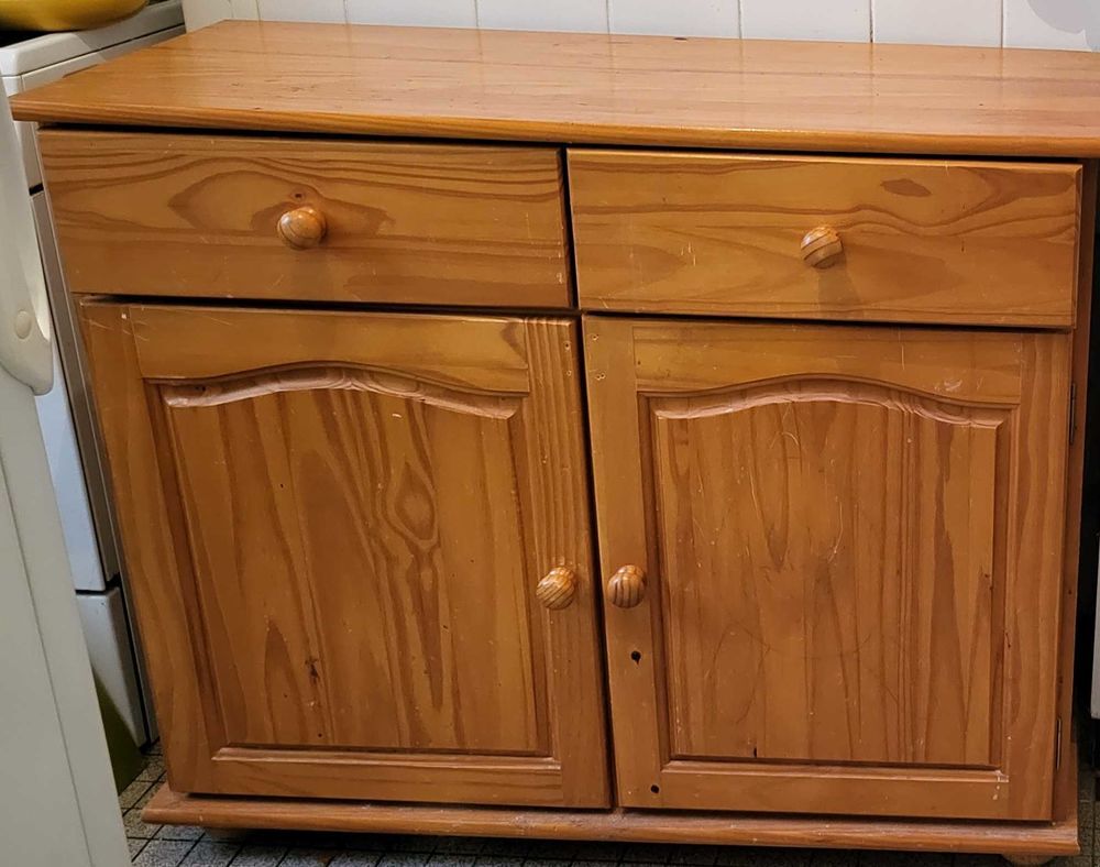 Meuble de rangement en bois de Pin Meubles