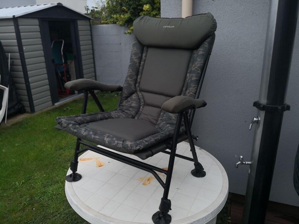 Fauteuil de p&ecirc;che pour carpiste Sports