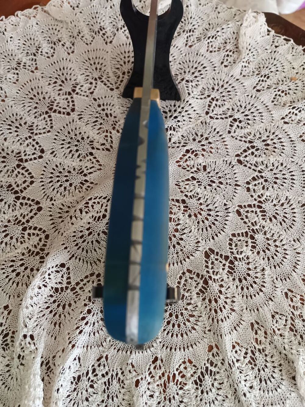 Couteau Chasseur Artisanal (R&eacute;sine &amp; corne) 
