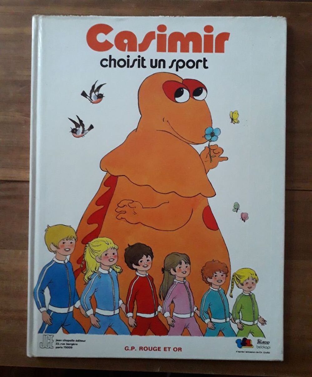 BD : CASIMIR choisit son sport : 1979 Livres et BD