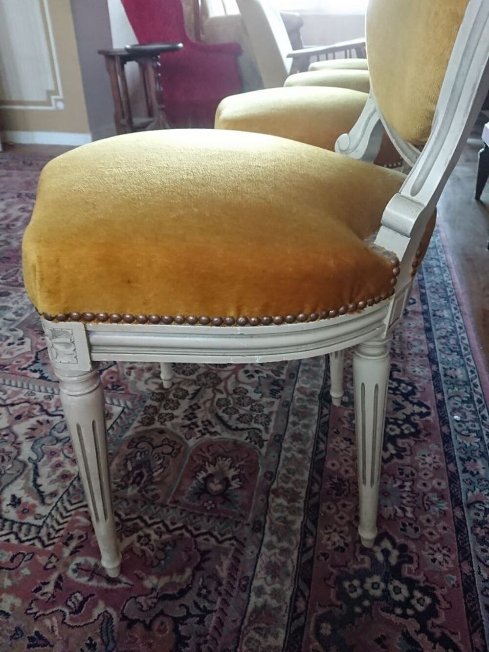 4 Chaises Louis classique Meubles