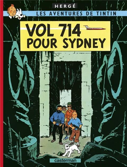 Les aventures de Tintin Tome 22 : vol 714 pour Sydney 7 Boisset-les-Pr�vanches (27)