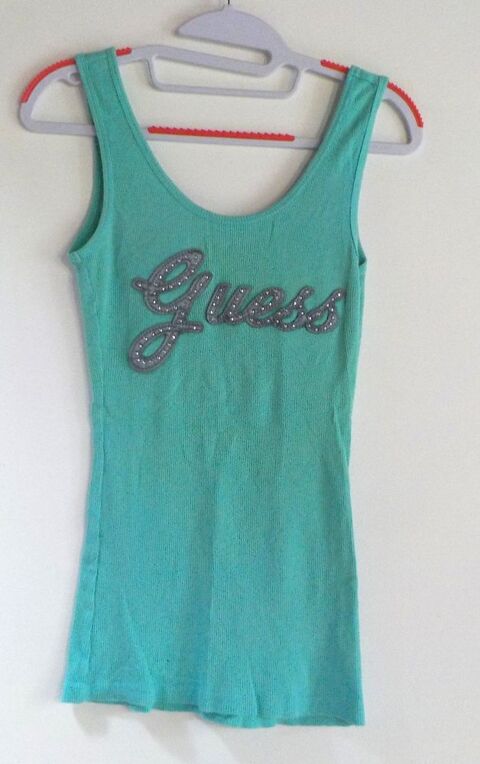 DEBARDEUR VERT INSCRIPTION DEVANT T32 5 Bubry (56)