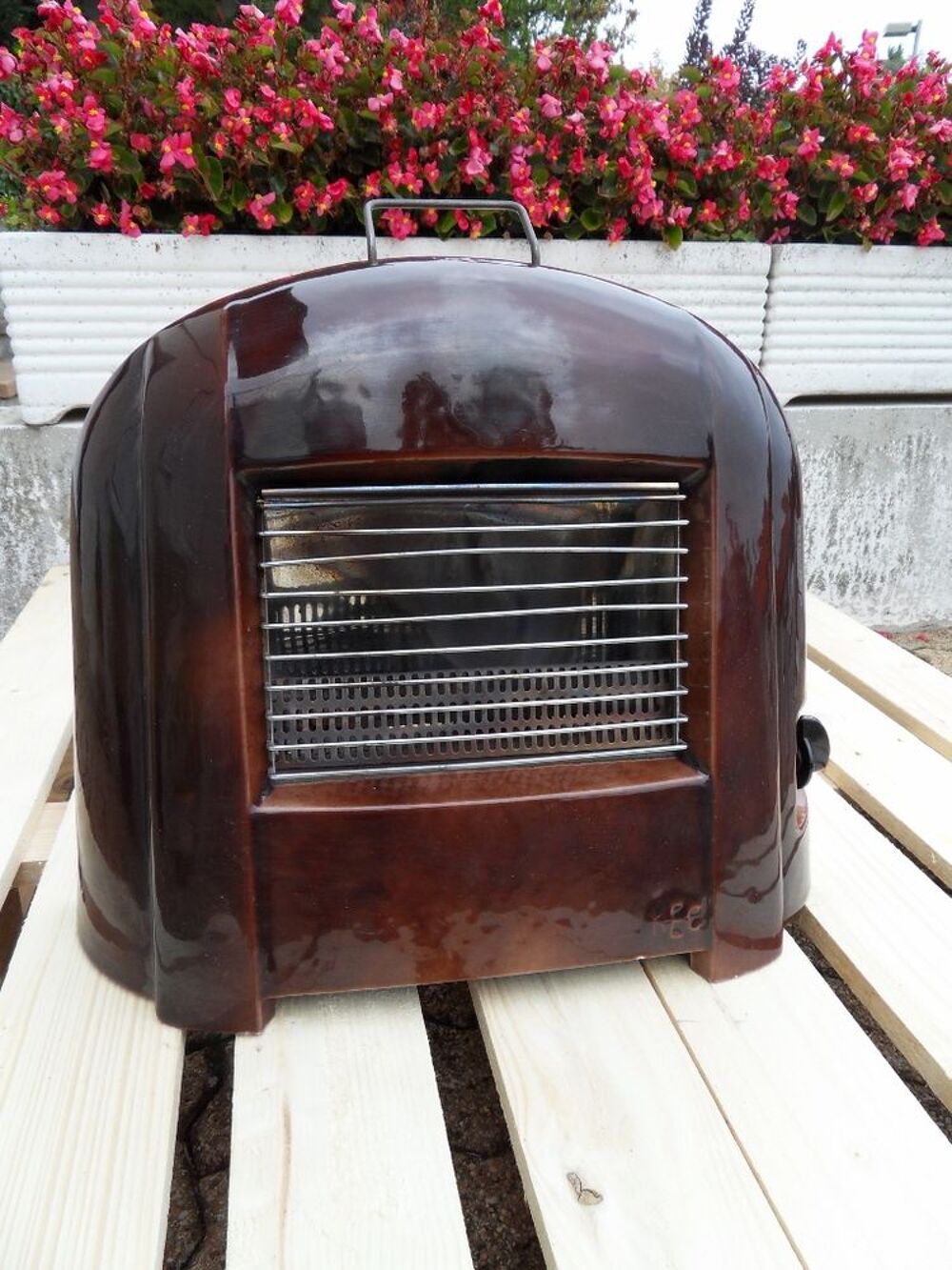 ANCIEN RADIATEUR GAZ NEC MONAGAZ VINTAGE
