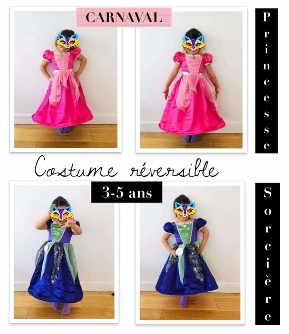 Costume r&eacute;versible Jeux / jouets