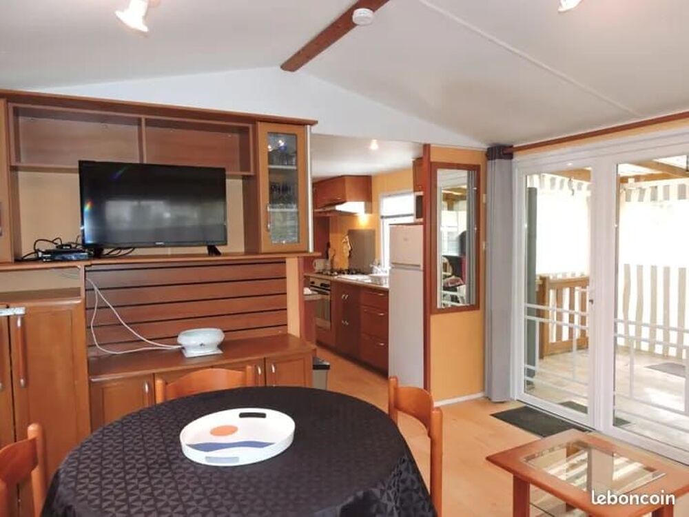   ? Mobil-home tout confort climatisé 4/6 pers ? Camping 3?  Aquitaine, Saint-Paul-en-Born (40200)