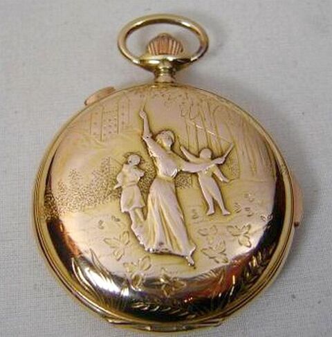 MONTRE GOUSSET SUISSE EBERHARD 18 KT REPETITION DES MINUTES 4800 Strasbourg (67)