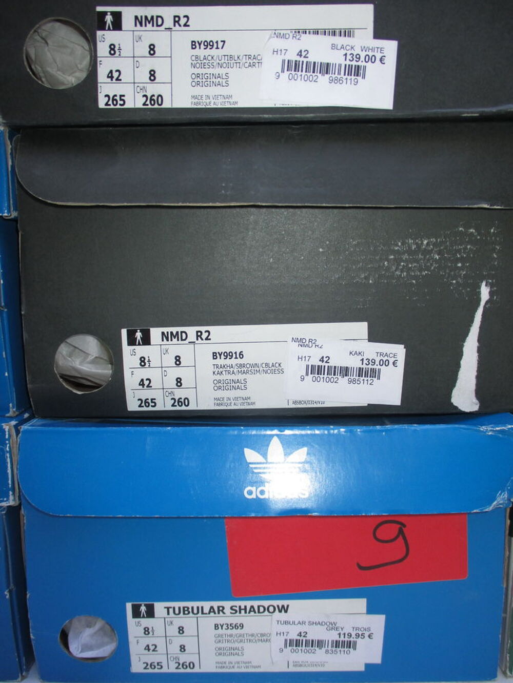 Basket Adidas - Nike en 1 lot Chaussures