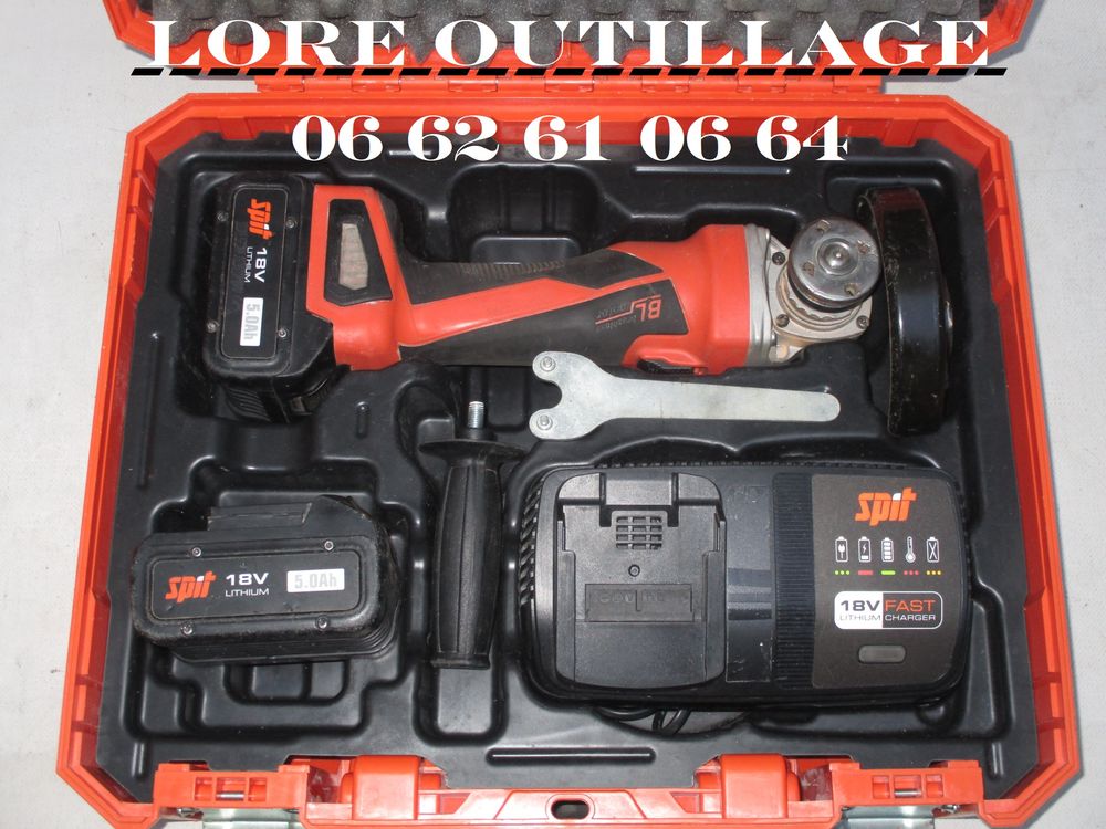 SPIT AG18 Meuleuse / Disqueuse Bricolage