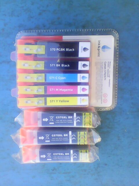 Cartouches d'encre neuves pour imprimante CANON. 10 Cleyrac (33)